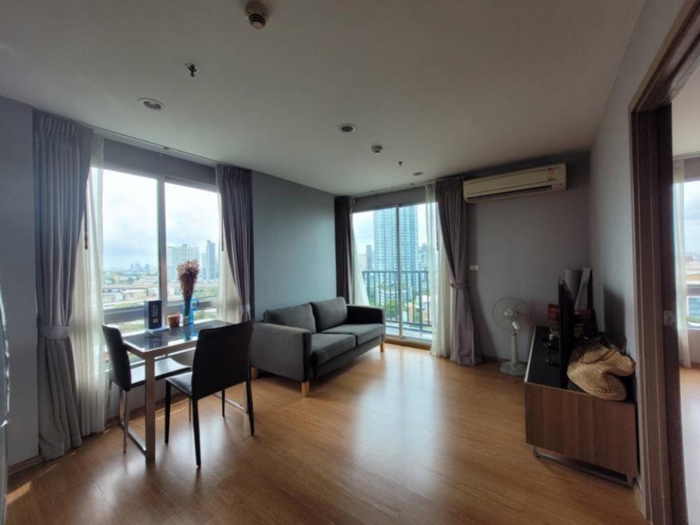 For SaleCondoOnnut, Udomsuk : 🍀 The Base 77, 1 Bedrooom 37 sqm, ⭐️High floor, Open view to Canal, ⛩Nearby Thonglor 💸Sales with tenant