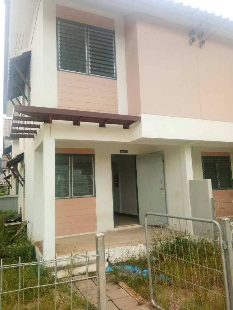 For SaleHouseKrabi : Two-storey semi-detached house, National Housing Authority, Krabi Noi, behind Big C, Krabi.