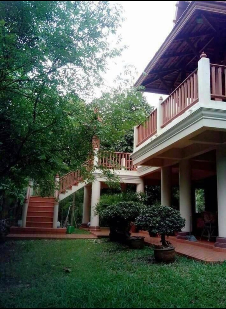 For SaleHouseRathburana, Suksawat : Teak wood villa for sale