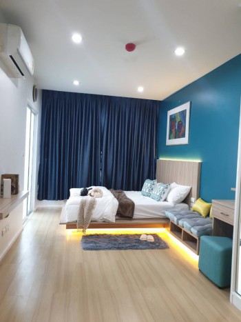 For RentCondoLadprao101, Happy Land, The Mall Bang Kapi : For short rent: Happy Condo Lat Phrao 101, beautiful room, owner is renting it himself.