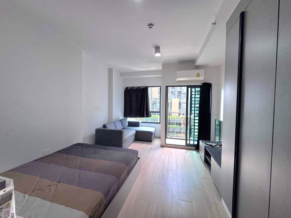 For RentCondoRama9, Petchburi, RCA : 🛟Condo for rent Ideo New Rama9, 1 studio room, near ARL Ramkhamhaeng, near ABAC, near the mall, beautiful room, high ceiling, only 12000-