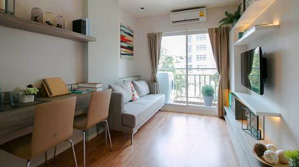 For SaleCondoRattanathibet, Sanambinna : Condo for sale near MRT Sai Ma, Condo Lumpini Ville Phra Nang Klao-River View, special price, size 26 sq m. Book today, get free rights! Help installments for 24 months, free furniture + electrical appliances + free transfer costs