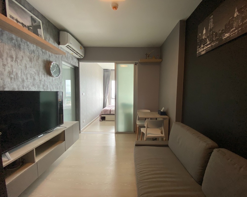 For RentCondoChaengwatana, Muangthong : Niche ID Pakkret 💥 For rent 7,000 baht, Chao Phraya River view, 29th floor 💥 With electrical appliances 💥 Near Suankularb Nonthaburi School