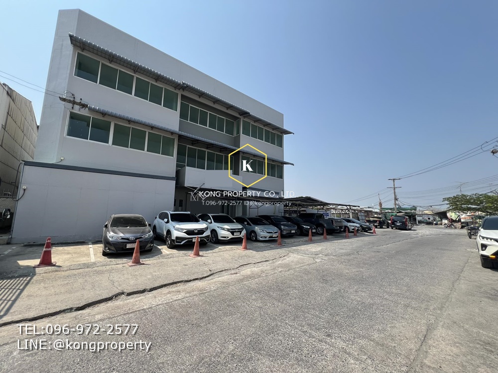 For RentWarehousePathum Thani,Rangsit, Thammasat : Office for rent with warehouse area 3,000 sq m. near Zeer Rangsit, Lam Luk Ka, Pathum Thani.