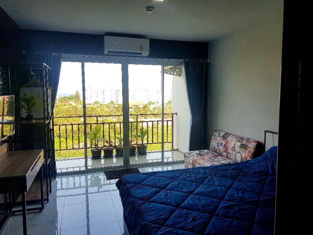 For RentCondoCha-am Phetchaburi : For rent 5,000 AD Condo, new room, sea view