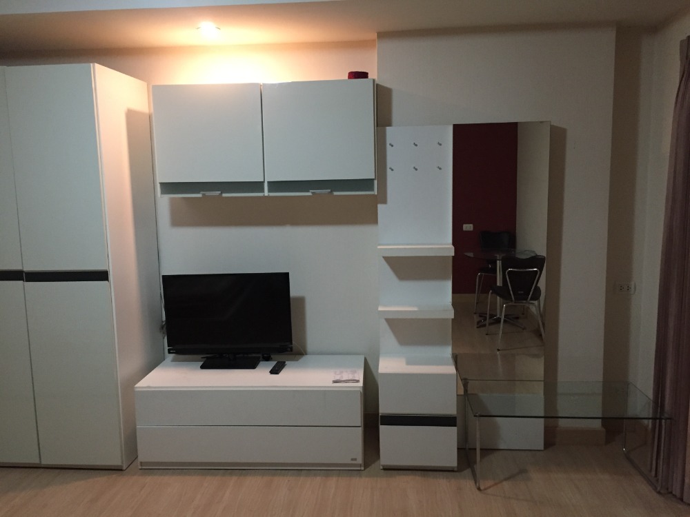 For RentCondoRatchadapisek, Huaikwang, Suttisan : For rent, Happy Condo, Ratchada Soi 18, studio room, 4th floor, fully furnished