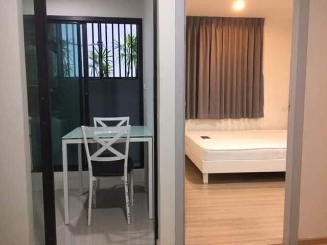 For RentCondoSamut Prakan,Samrong : 🛟Condo for rent B-loft Sukhumvit115 near BTS Pu Chao / Big C 26 sq m. 1 bedroom, beautiful room, pool view, only 7000-