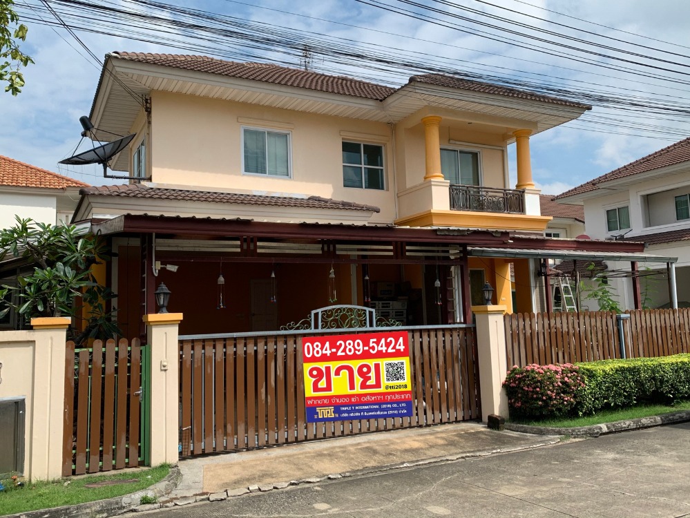 For SaleHouseRama 2, Bang Khun Thian : Detached house for sale, The Grand Rama 2 , Park Ville zone, size 75 square wa