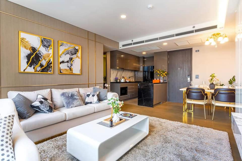 ให้เช่าคอนโดคลองเตย กล้วยน้ำไท : Rental : Siamese Exclusive Queens Wyndham Branded Residence , 2 Bed 2 Bath , 75 sqm , Floor 10