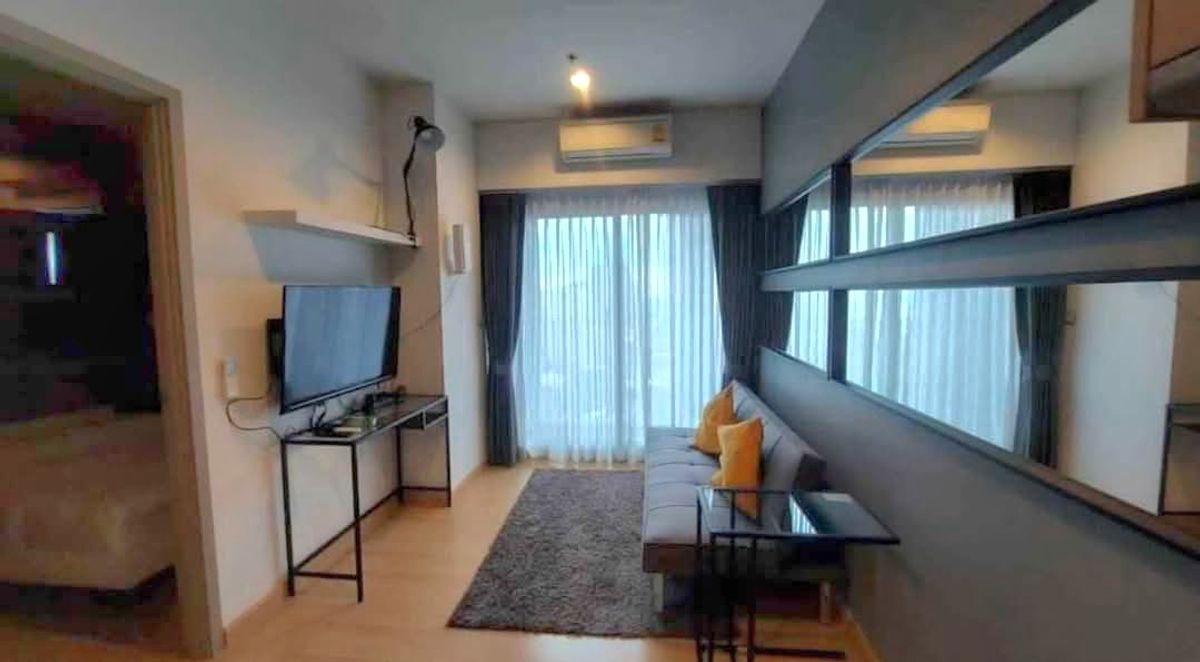 For RentCondoOnnut, Udomsuk : 💃 Condo for rent, Whizdom Connect Sukhumvit 101, near BTS Punnawithi, next to True digital Park, 1 bedroom, 29 sq m., Beautiful room, fully furnished, only 13000-