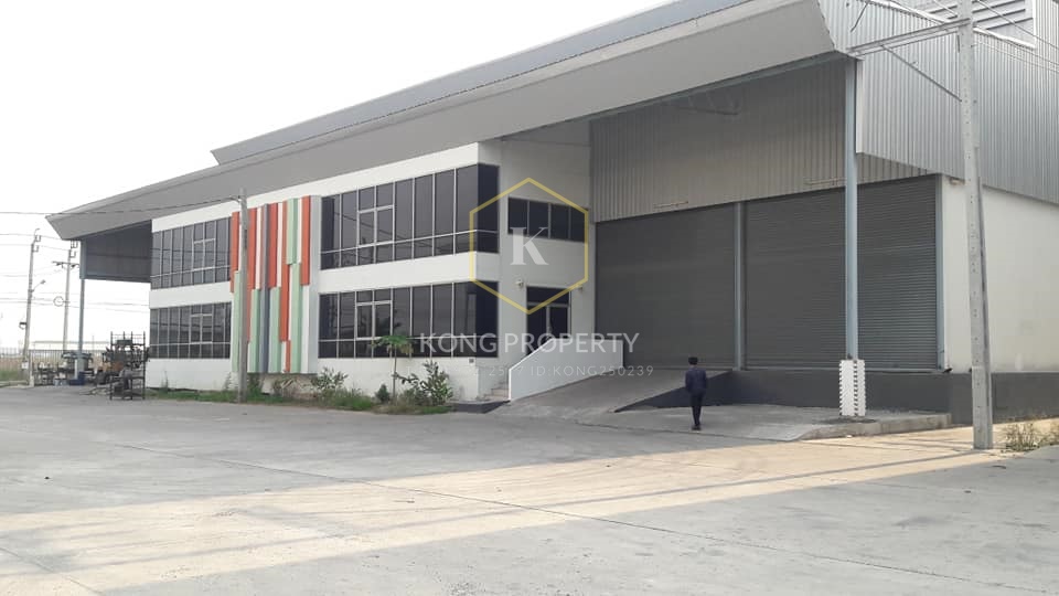 For RentFactorySamut Prakan,Samrong : Factory for rent with office, Bang Bo District, Samut Prakan, near Bang Phli Industrial Estate.