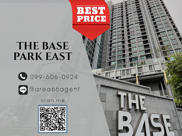 For SaleCondoOnnut, Udomsuk : 🔥For sale!! Condo The Base Park East