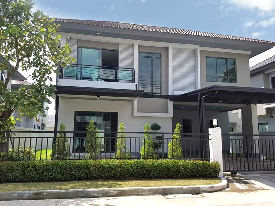 For SaleHouseLadkrabang, Suwannaphum Airport : Very beautiful house!! Life Bangkok Boulevard, Wongwaen-Rama 9, For sale with tenant