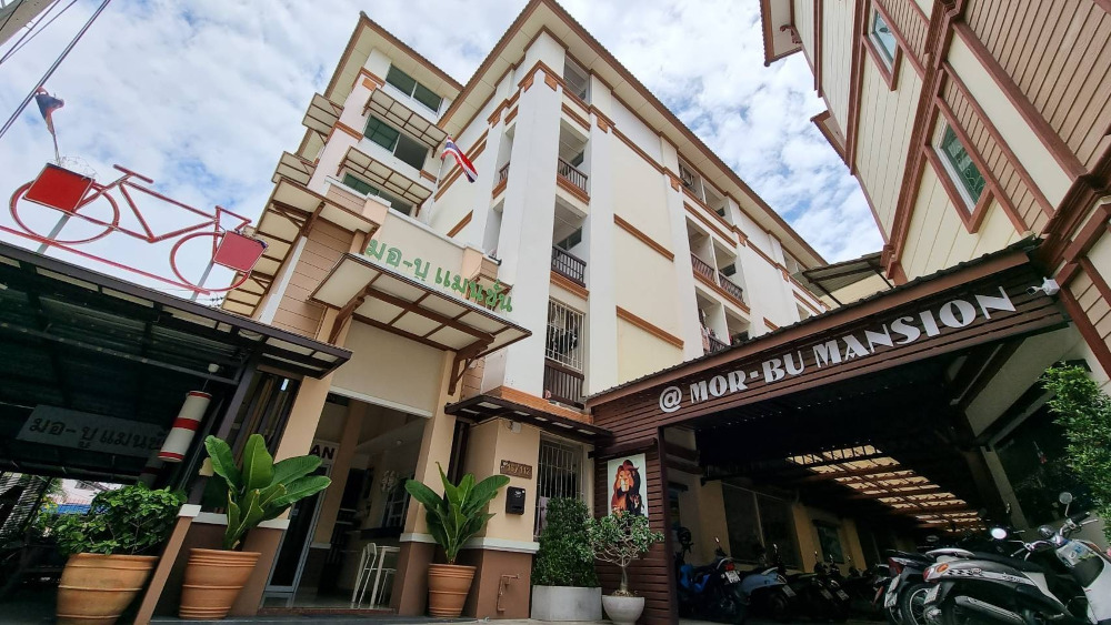 For SaleBusinesses for salePattaya, Bangsaen, Chonburi : Apartment for sale, Mor-Boo Mansion, Bangsaen, 5-storey apartment (2 buildings / 5 floors per building), total area 276 sq m, behind Burapha University, Bangsaen.