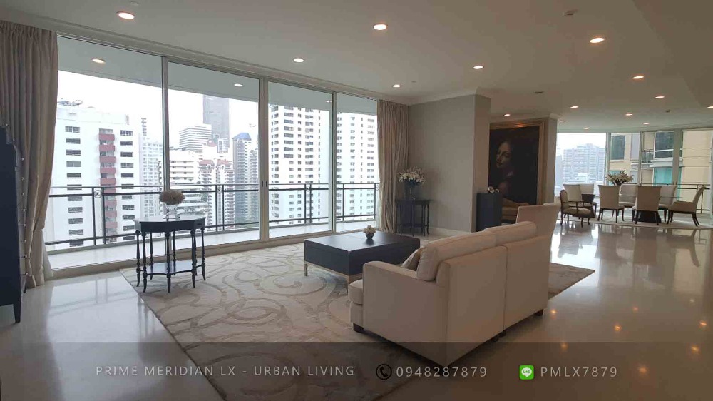 ขายคอนโดสุขุมวิท อโศก ทองหล่อ : Royce Private Residences - Beautifully Furnished Large 4 Bedroom Unit / Ready To Move In