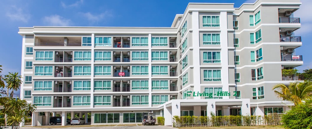 For SaleCondoChiang Mai : Selling a special price The Living Hills II (The Living Hill 2) Condo, peaceful atmosphere. Surrounded by mountains, Doi Suthep view, 45.5 sq m., 2 bedrooms, 2 bathrooms, near the road around Chiang Mai city. and government center