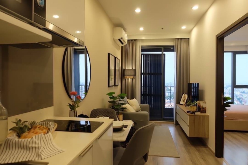 For RentCondoOnnut, Udomsuk : Best rental 1Bedroom Nice Decoration @ Ideo Mobi Sukhumvit 66