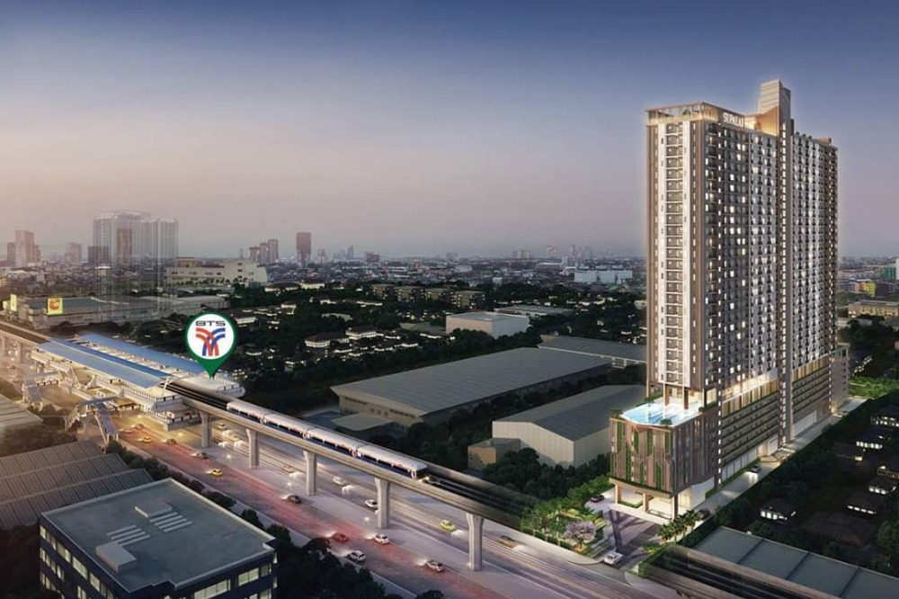 Sale DownCondoSamut Prakan,Samrong : Condo for sale Supalai Veranda Sukhumvit 117