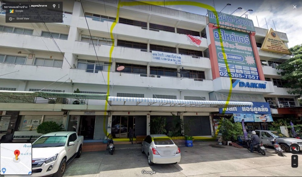 For SaleShophouseSamut Prakan,Samrong : SH_01116 House for sale Commercial Building, Srinakarin Road , Sukhumvit 107-Bearing