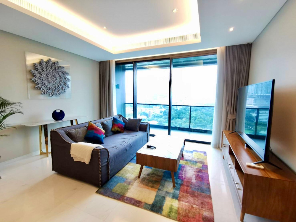 For SaleCondoWitthayu, Chidlom, Langsuan, Ploenchit : Sindhorn Tonson 1bed 87sqm. 18,900,000 million full lumpini view Am: 0656199198