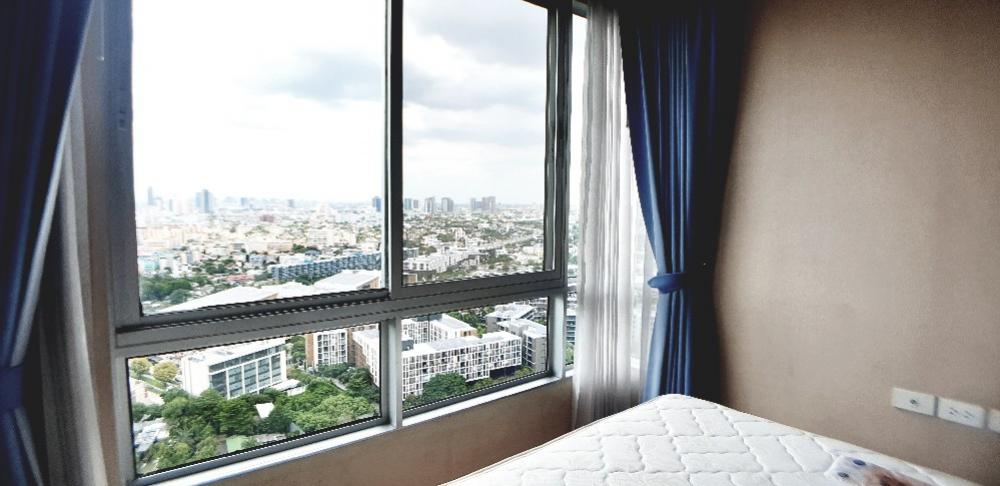 For SaleCondoOnnut, Udomsuk : Condo for sale, The Base Sukhumvit 77, high floor, beautiful view.