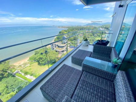 For SaleCondoSriracha Laem Chabang Ban Bueng : Condo for sale, The Zea Sriracha, 70.20 sqm., corner room, 2 bedrooms, 2 bathrooms, sea view - swimming pool cheaper than the project