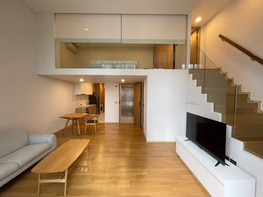 For RentCondoSukhumvit, Asoke, Thonglor : ✅️( READY MOVE!! ) Duplex 1 Bedroom 70 sqm. Siamese Exclusive Sukhumvit 31 near BTS Phrom Phong Station, Shuttle Bus available