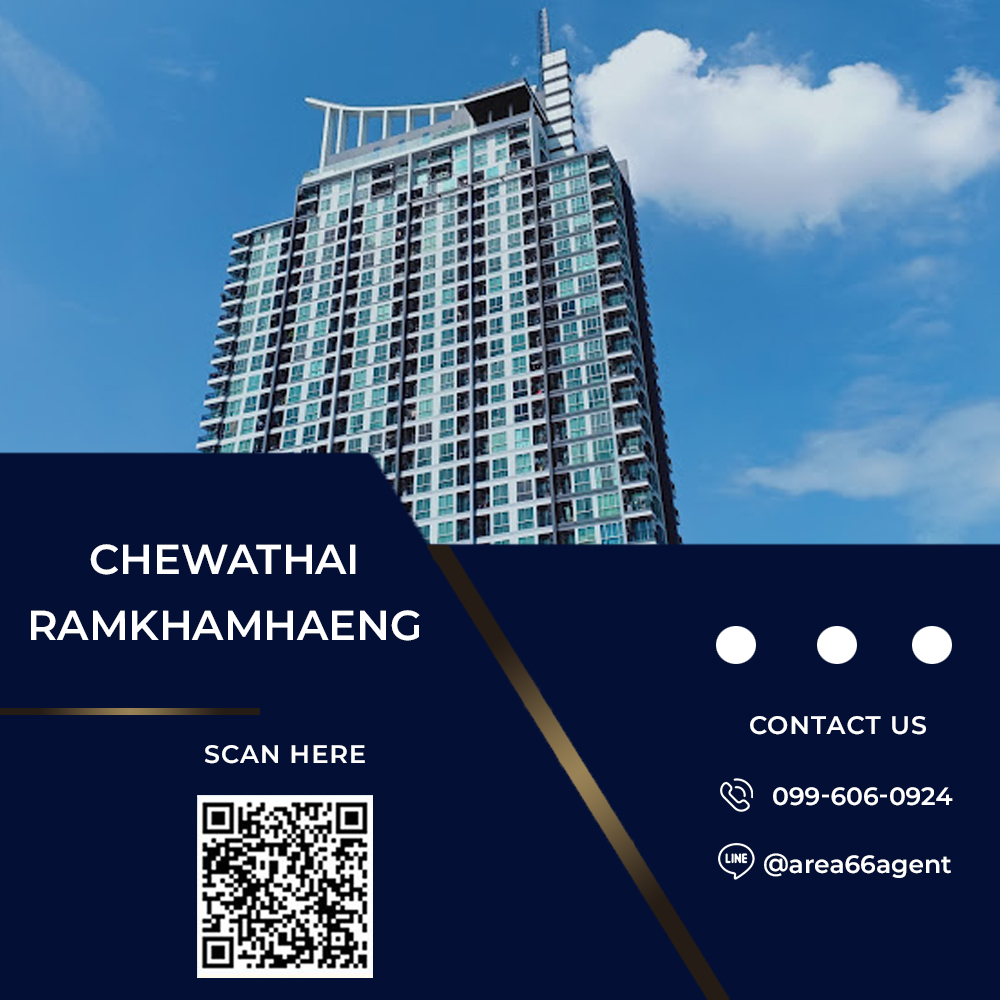 For SaleCondoRamkhamhaeng, Hua Mak : 🔥For sale!! Condo Chewathai Ramkhamhaeng