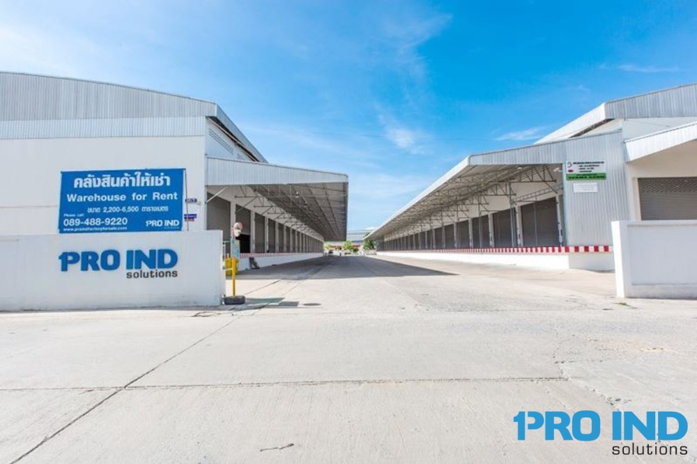 For RentWarehouseSamut Prakan,Samrong : PRO IND Warehouse for Rent Size 1,125 sq.m. Special Price!!