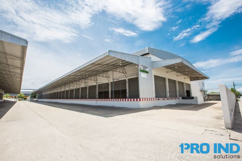 For RentWarehouseSamut Prakan,Samrong : PRO IND Warehouse for Rent Size 1,125 sq.m. Special Price!!