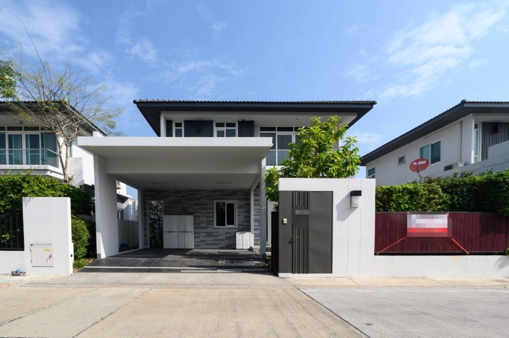 For SaleHouseRama5, Ratchapruek, Bangkruai : Quick sale, luxury decorated single house, Manthana University, Ratchaphruek - Jesada Bridge, free built in the whole house, Rama 5, Ratchaphruek, near the expressway