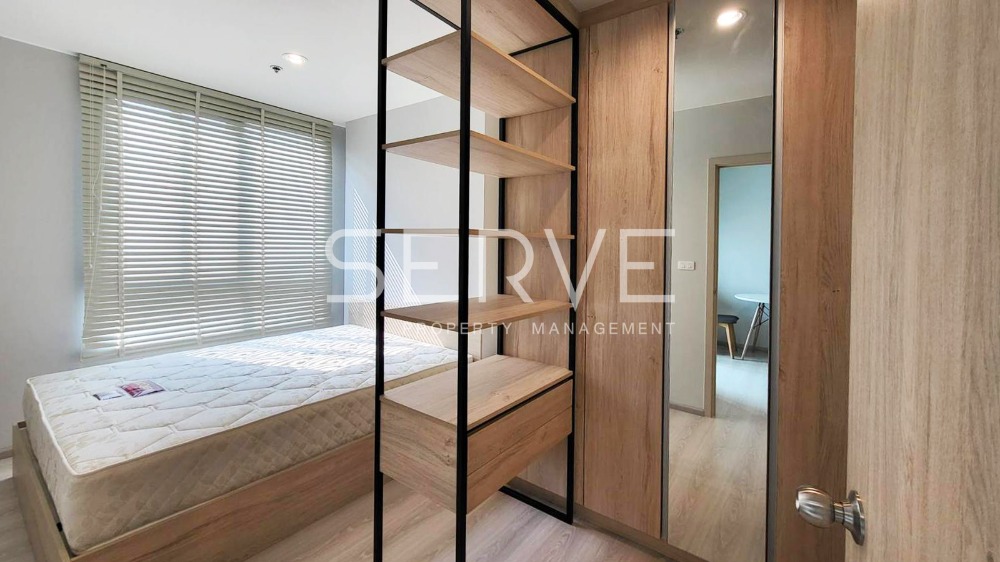 For RentCondoPattanakan, Srinakarin : 1 Bed High Fl. 25+ Closed Kitchen Good Location Next to MRT Si La Salle Station at Nue Noble Srinakarin Lasalle Condo / For Rent