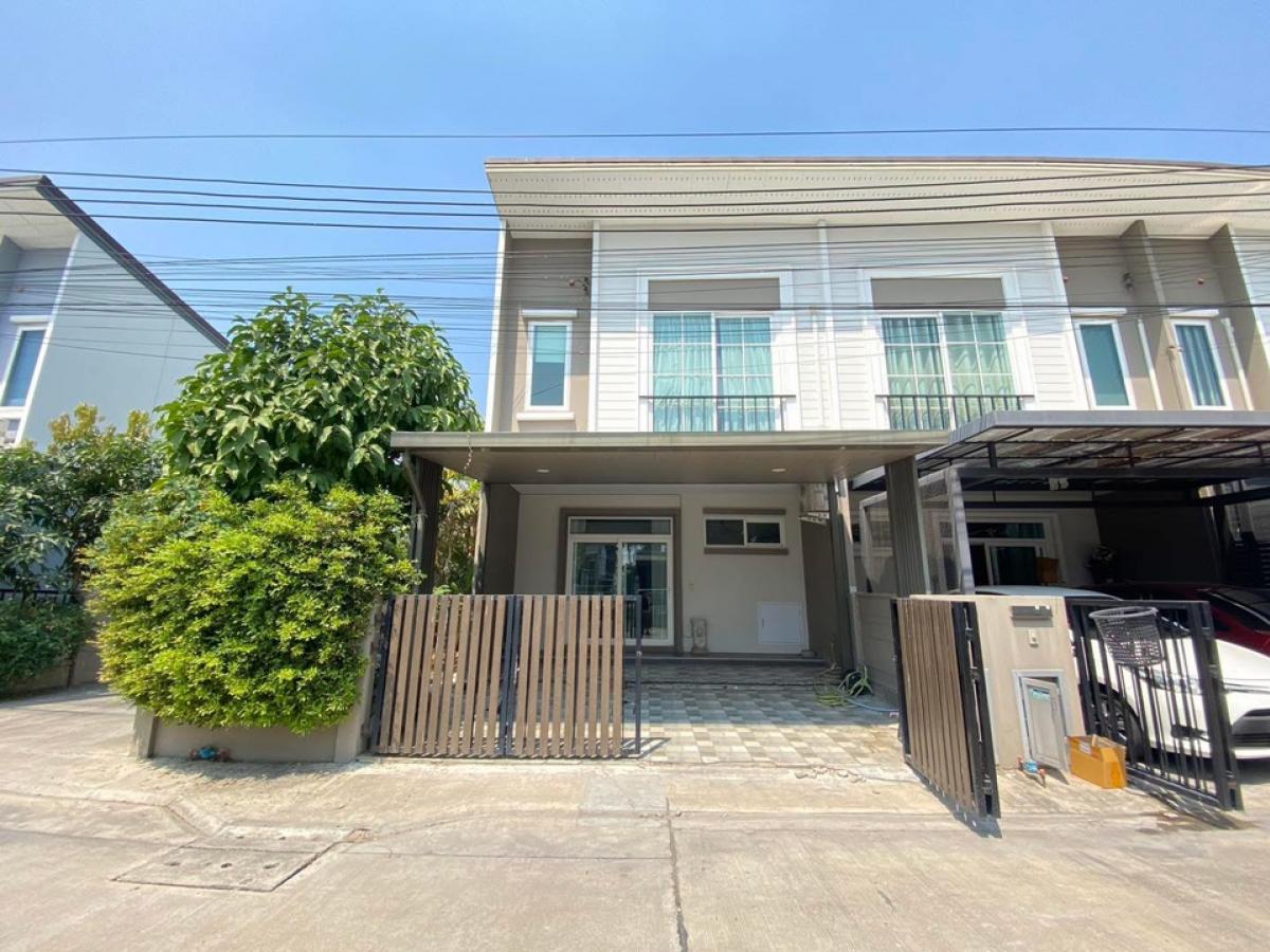 For RentTownhouseRama5, Ratchapruek, Bangkruai : Townhome Casa Waterside Rama 5 on Nakhon In Road, near Ratchapruk Road *Available on 1/7/23