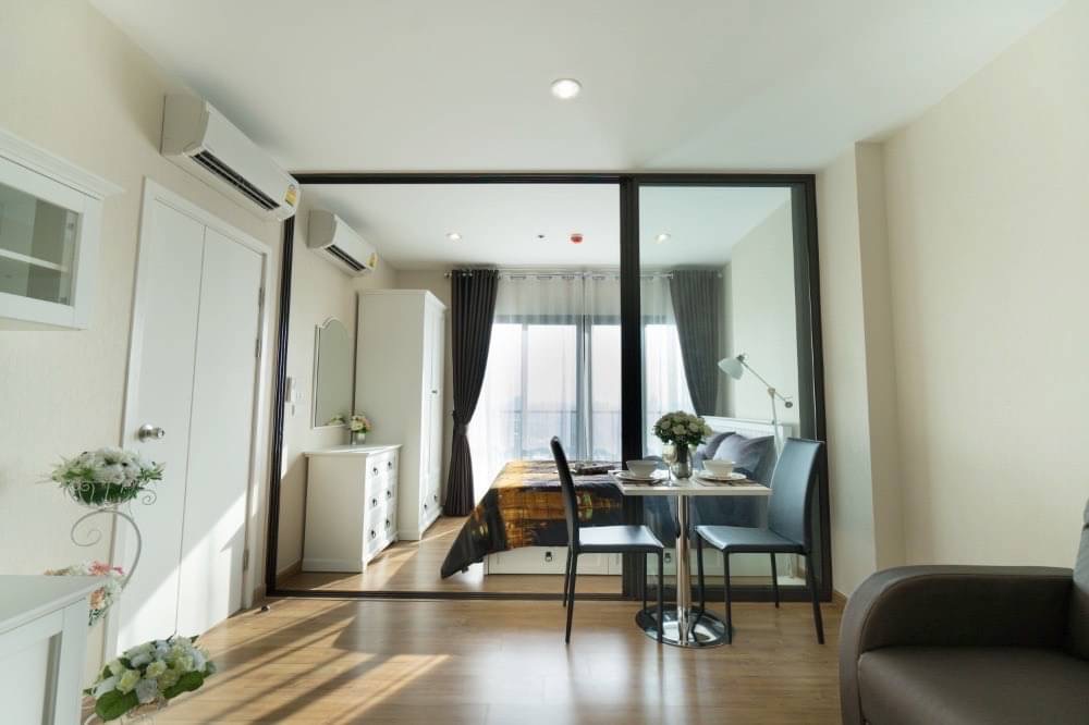 For RentCondoPinklao, Charansanitwong : 🔐#PN2302_014🔐🗓️ Available and ready to move in 🗓️Four Season (26 sqm. 1 bedroom, 1 bathroom) Clay Tone Ryobi Bam-Ace Studio